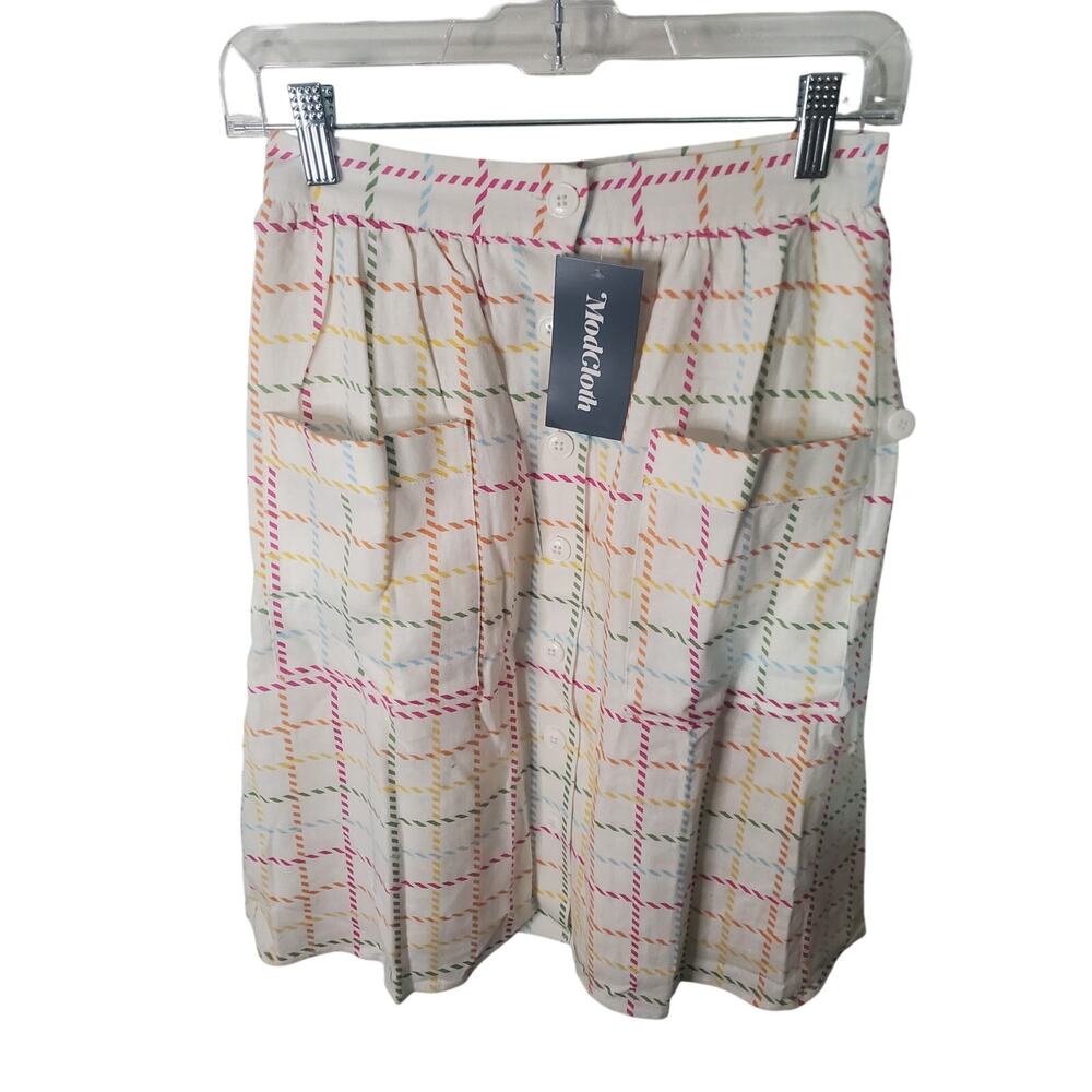 Mod Cloth Creative Direction A-Line Skirt, NWT, Size 0